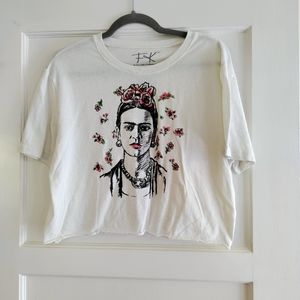 Frida Kahlo Crop Top